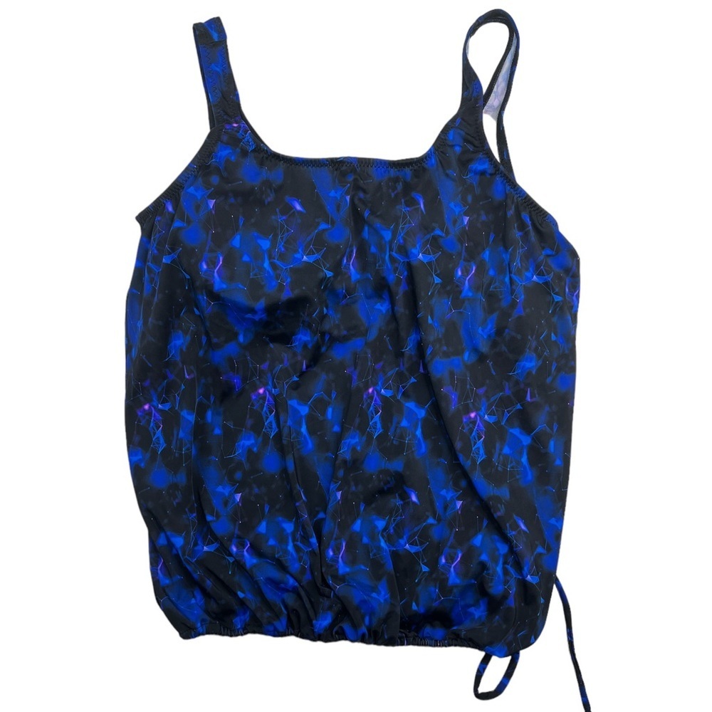 Jodee Mastectomy Swimwear Twilight Misses Blouson Top - Style 4060 Size 18